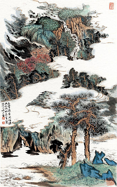 近代画.陆严少_锦绣山河图_2923.4677