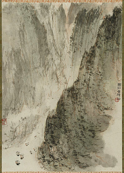 近代画.傅抱石_山水_4560.6320