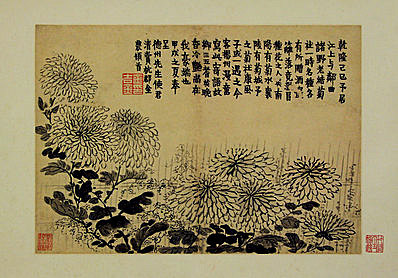 清代画.金农_花卉图册_浙江省博物馆_6_4294.3000