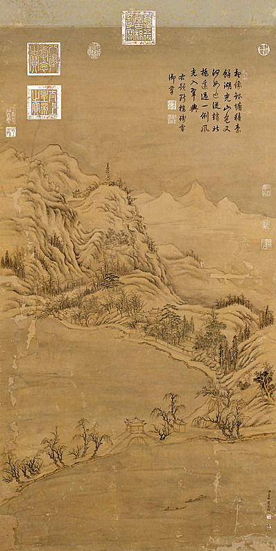 清代画.董邦达_断桥残雪图_断桥残雪RG_9332.18636