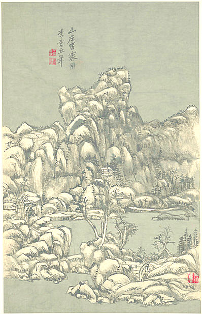 清代画.王原祁_山水十二开_纸本_5_3762.5827