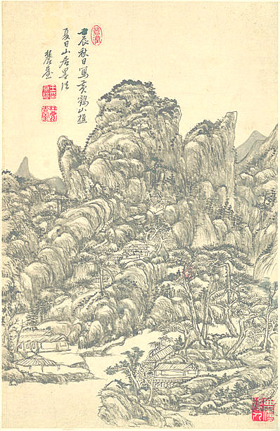 清代画.王原祁_山水十二开_纸本_1_3730.5739