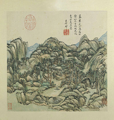 清代画.王原祁_卢鸿草堂十志图_7_4163.4381