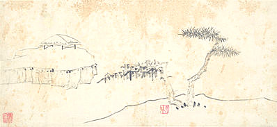 清代画.汪之瑞_山水册页_纸本_1_5848.2688