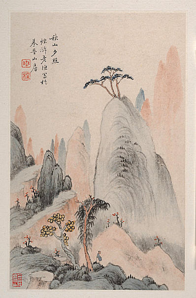 清代画.杜湘_山水册页_4_3000.4568