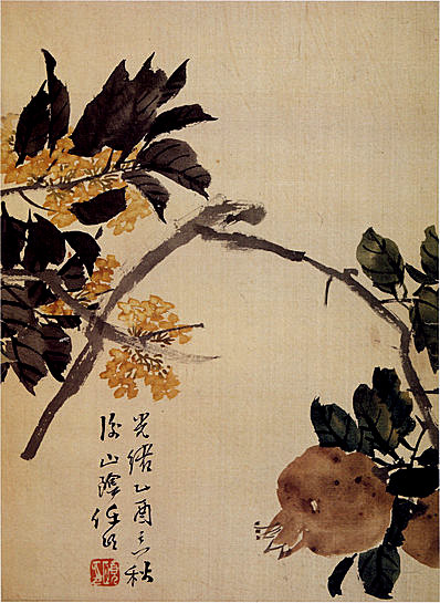 清代画.任伯年_花鸟画册页_6000.8216