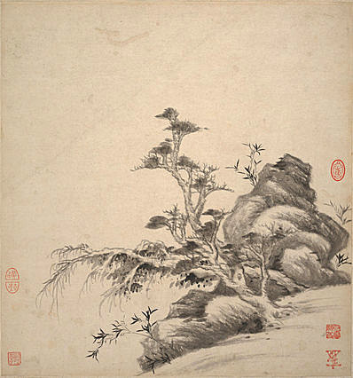 明清代画.王鉴_湘碧居士仿古册_5_3510.3756