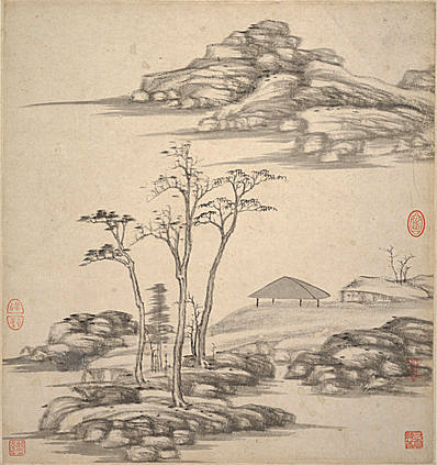 明清代画.王鉴_湘碧居士仿古册_1111_3510.3728