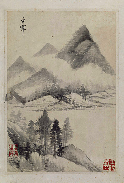 明代画.董其昌_山水册_北京故宫张_3786.5560