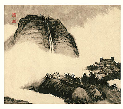 明代画.石涛_设色山水册纸本_1_4141.3654