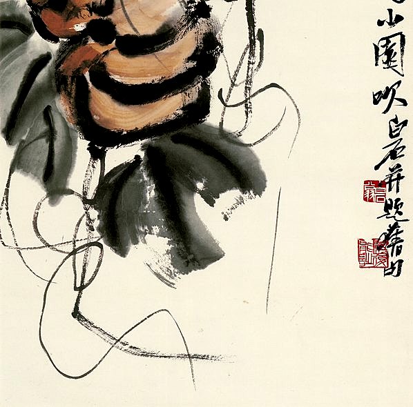 近代画.齐白石_南瓜_纸本_5100.20100