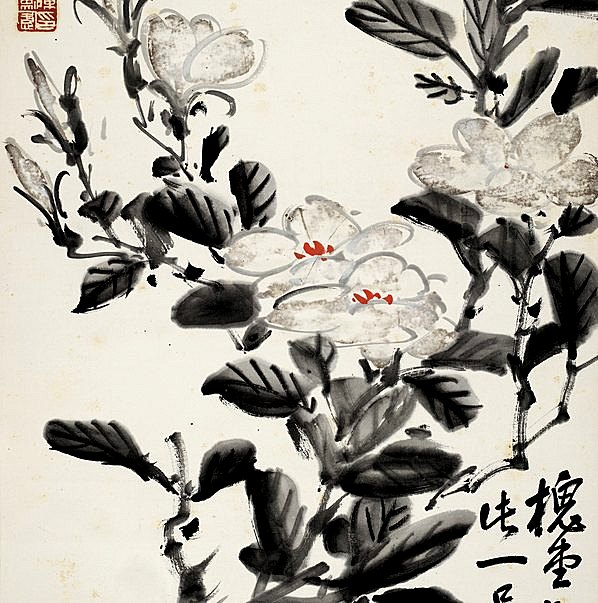 近代画.陈师曾_玉质自能无暑意_5386.21732