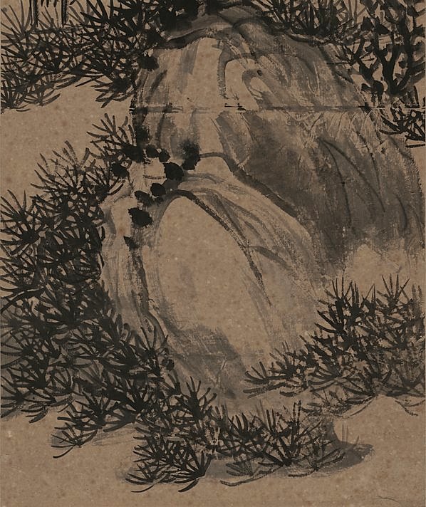 近代画.陈师曾_水墨山水图轴_3691.17575