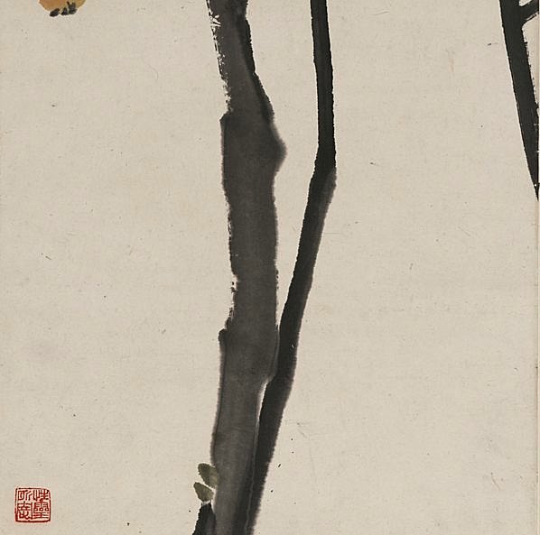 近代画.谢公展_枇杷图轴_4014.15922