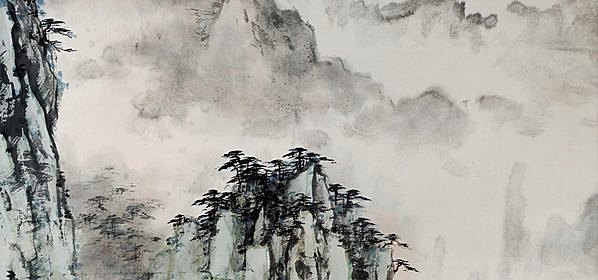 近代画.董寿平黄山山_6404.12003