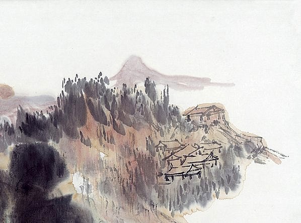 近代画.现代山水册页_29_4567.3395