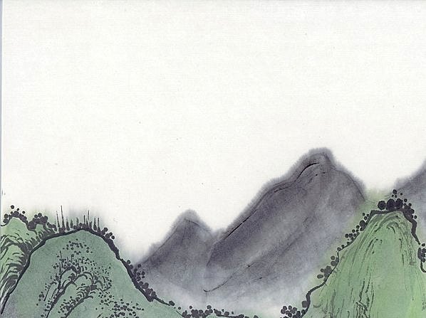 近代画.现代山水册页_13_6203.4640