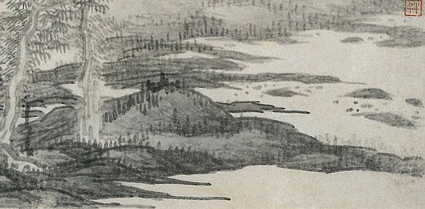 清代画.龚贤_山水八景_1_6299.3100