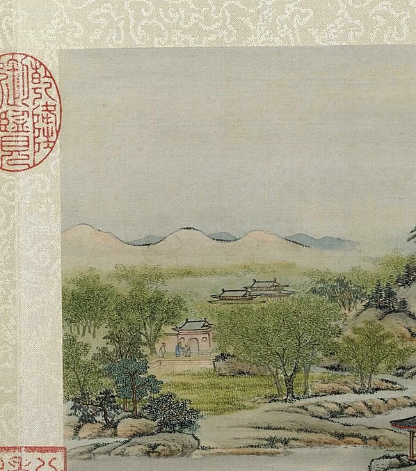 清代画.陈枚_山水楼阁图册_111_4343.4920