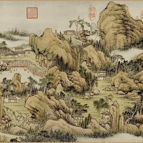 清代画.钱维城_师林全景全图_61553.3200