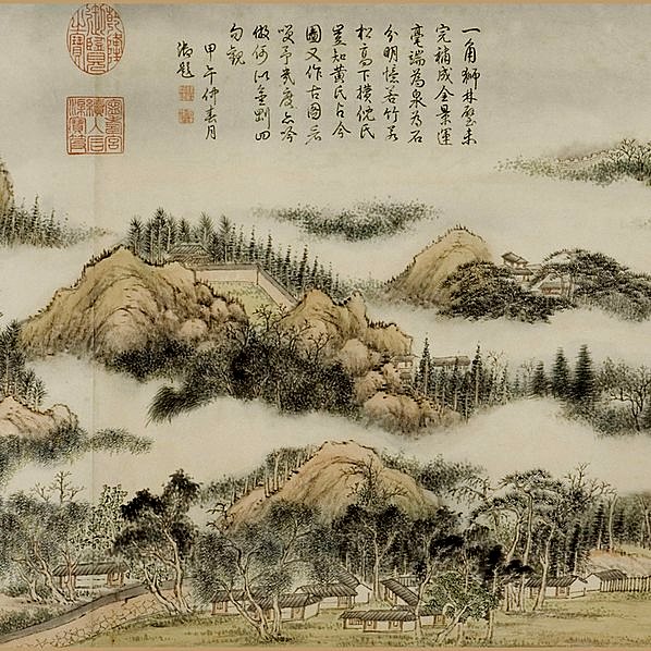 清代画.钱维城_师林全景全图_61553.3200