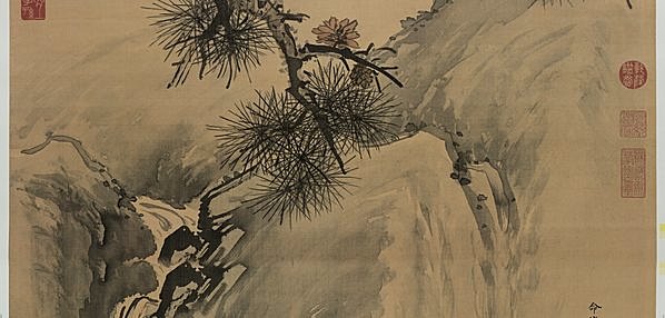 清代画.郎世宁_白鹰图_原大_绢本_9056.17328