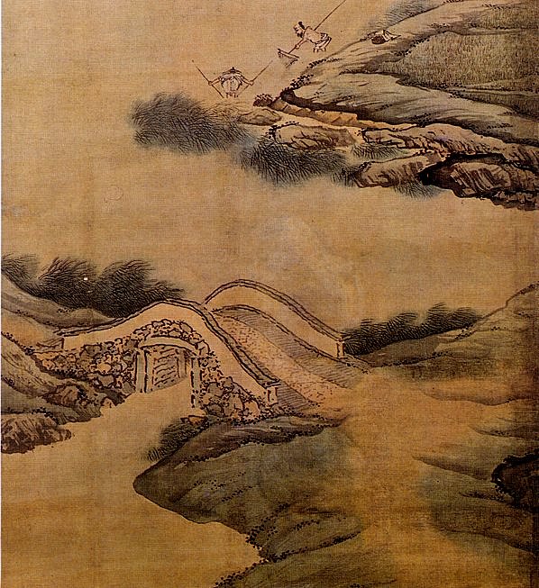 清代画.袁江_竹苞松茂图绢本_袁江_竹苞松茂图_11_3436.15000