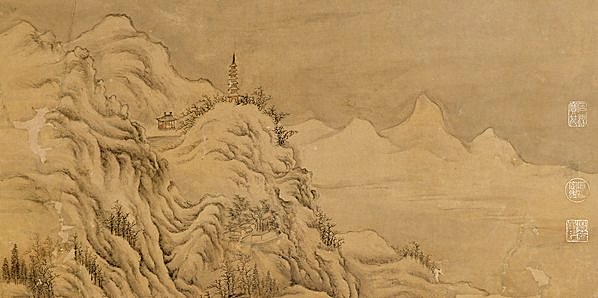 清代画.董邦达_断桥残雪图_断桥残雪RG_9332.18636