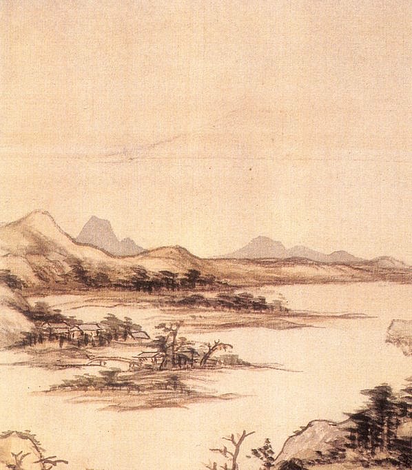 清代画.王鉴_仿宋元山水图册_3933.4485