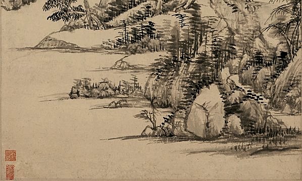 清代画.王原祁_山水轴纸本_5726.13751_354dpi