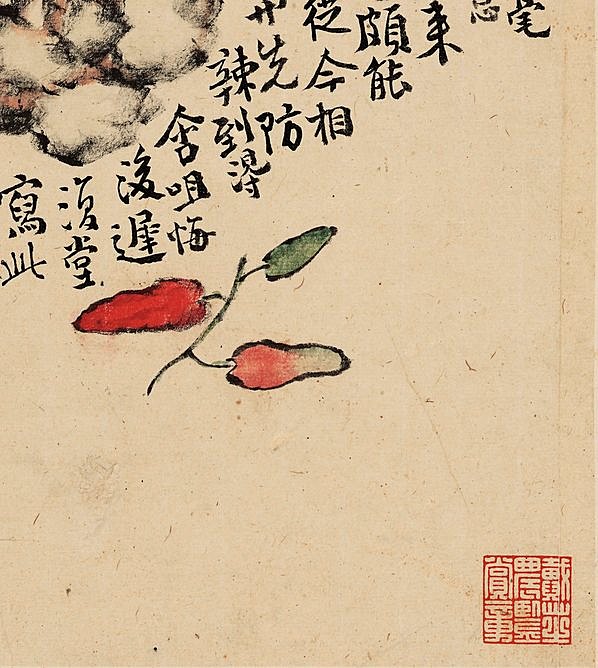 清代画.李鱓_花卉十二开_7_3906.4362