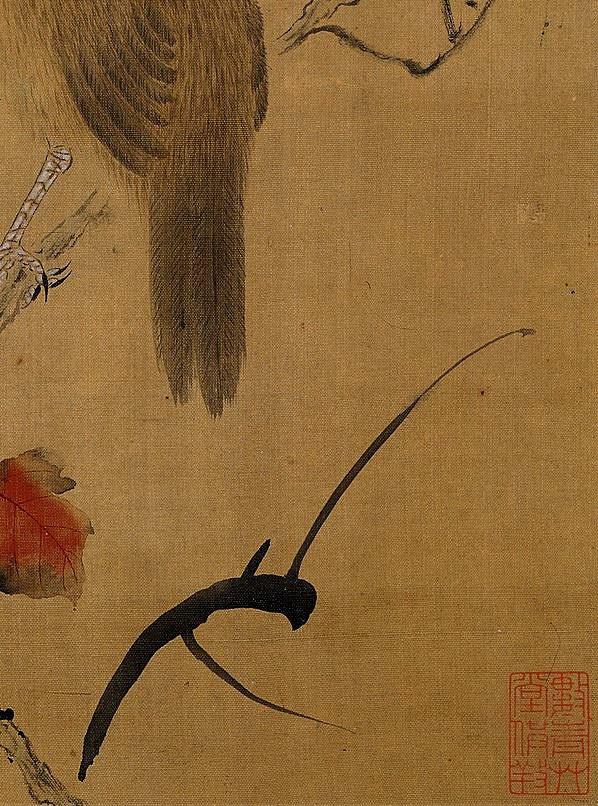 清代画.恽寿平_花鸟草虫图八_2_3200.4314