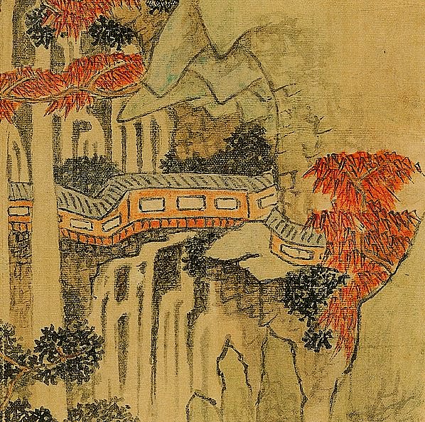 清代画.傅山_傅眉山水花卉册_1_3580.3555