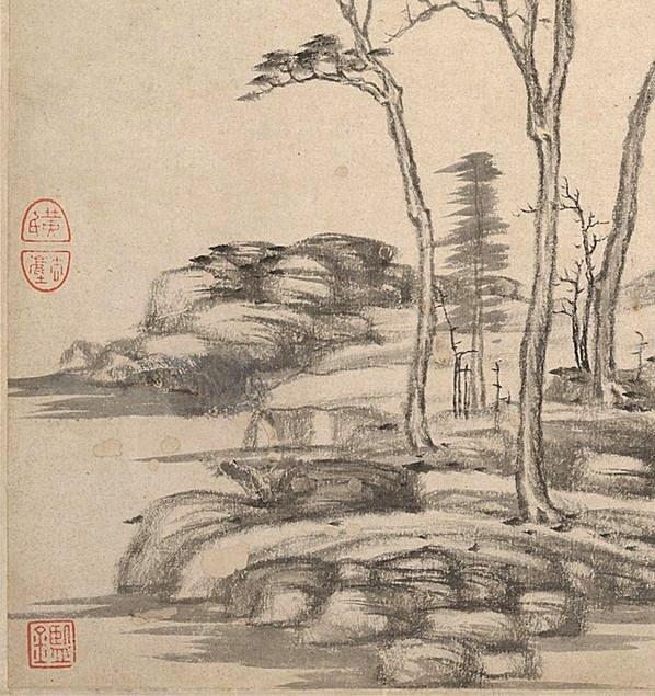 明清代画.王鉴_湘碧居士仿古册_1111_3510.3728