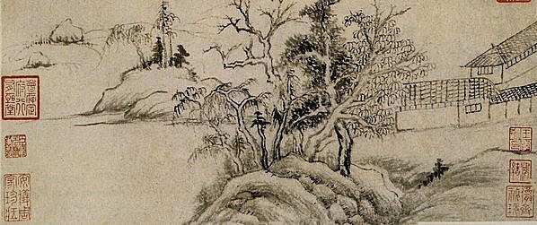 明代画.董其昌_仿古山水开_仿古山水_8_2795.4691