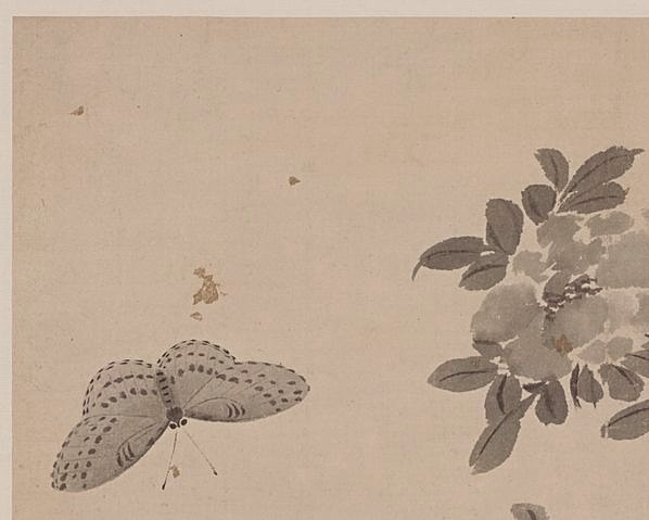 明代画.杜大成_花蝶草虫纸本_5004.4008