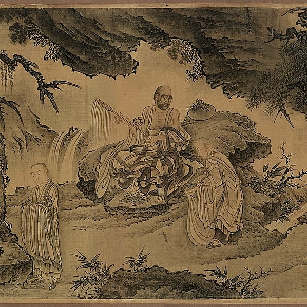 明代画.戴进_达摩六代祖师图卷_画_29986.4391_330dpi