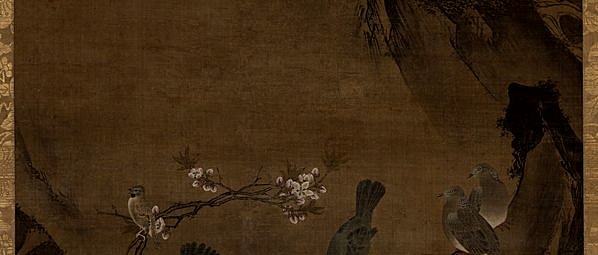 明代画.吕纪_四季花鸟图_春_东京国立博物_8196.14006