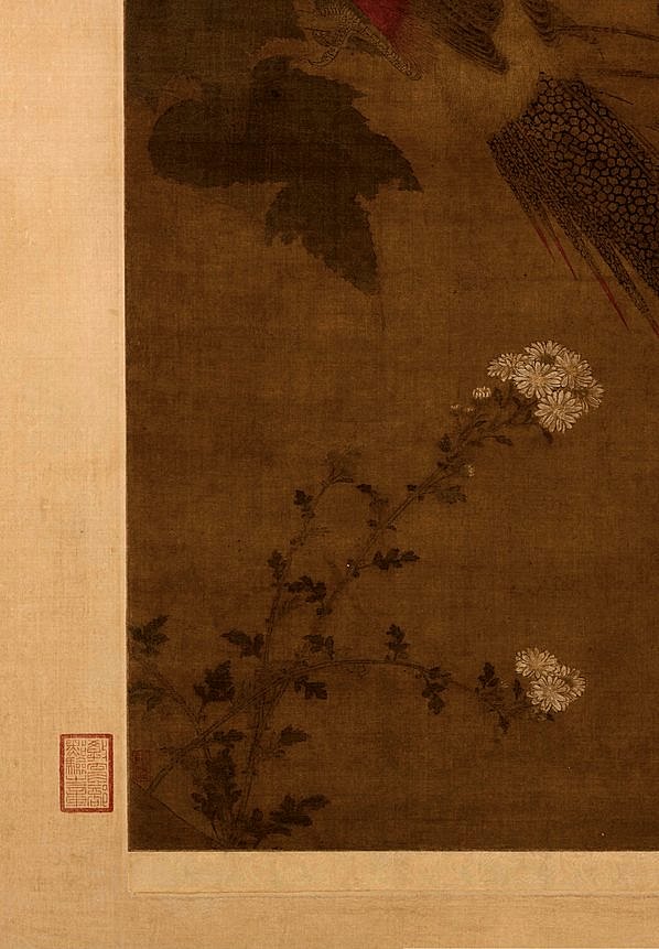 宋代画.赵佶_芙蓉锦鸡图_宋代画.赵佶_芙蓉锦鸡图_7566.10892