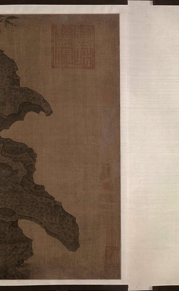 宋代画.赵佶_祥龙石图卷_画_18759.7654