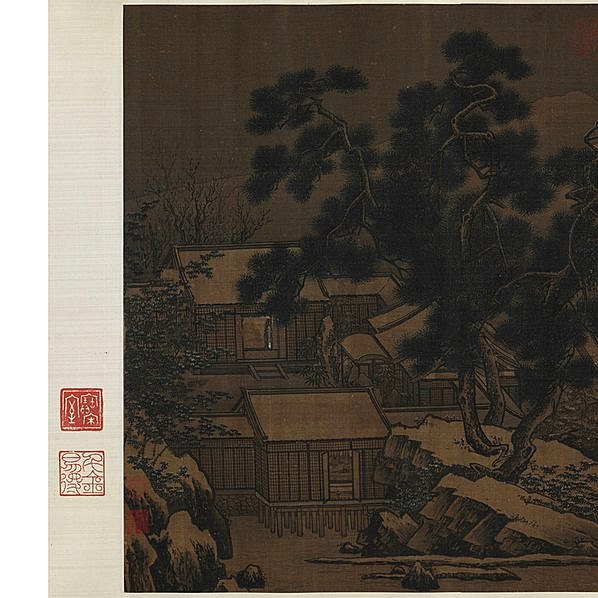 宋代画.刘松年_四景山水图_全卷_绢_81291.7588