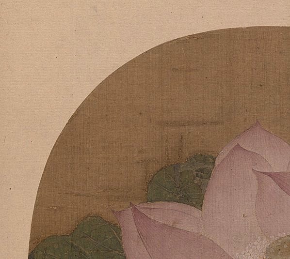 宋代画_出水芙蓉图页绢本_8050.7196