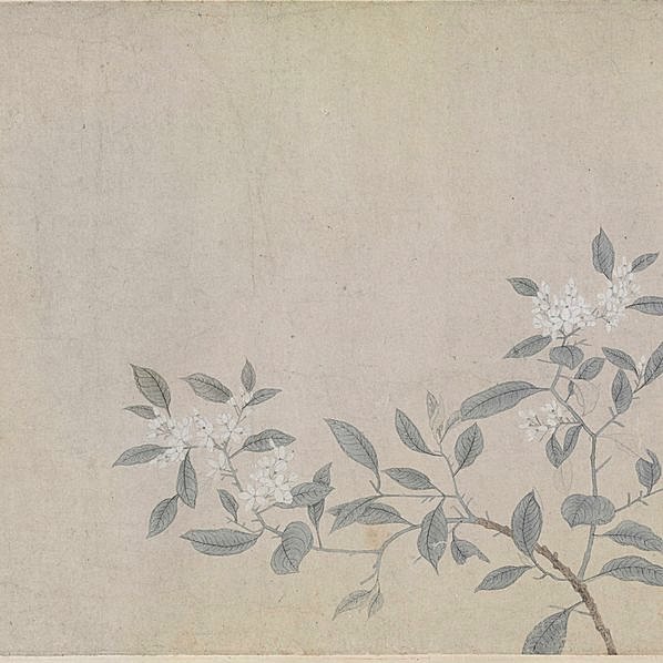 元代画.钱选_八花图卷_纸本_96184.7002