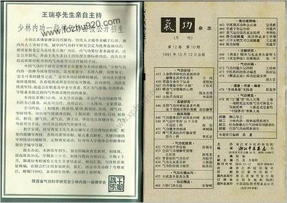 气功杂志1991-10