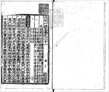 [大明一统志]卷21