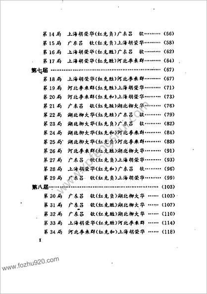 王者之战—五羊杯冠军赛集珍谱