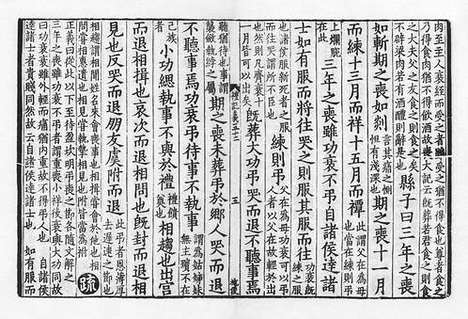 《礼记正义》宋绍熙三年两浙东路茶盐司刻宋元递修本_卷二十九