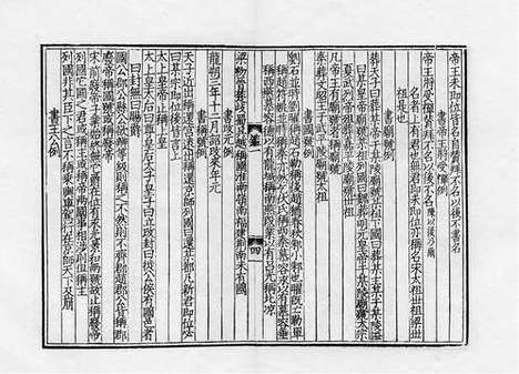 《增节标目音註精议资治通鑑》蒙古宪宗三年至五年张宅晦明轩刻本_卷三