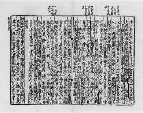 《新纂门目十朝名臣言行录》宋刻本_卷二十四