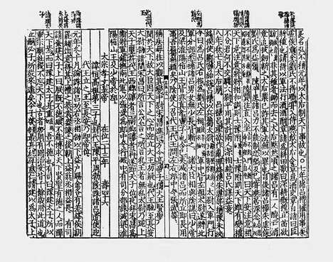 《吕大著点校标抹增节备注资治通鉴》宋刻本_卷三